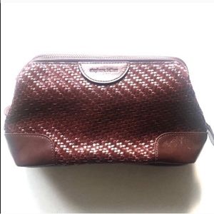 Stephane Kelian Dark Red Woven Mini Bag